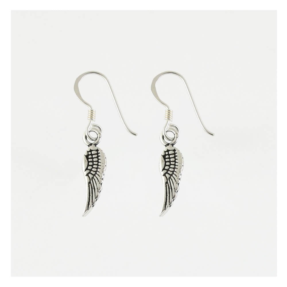 Silver Wing Earrings