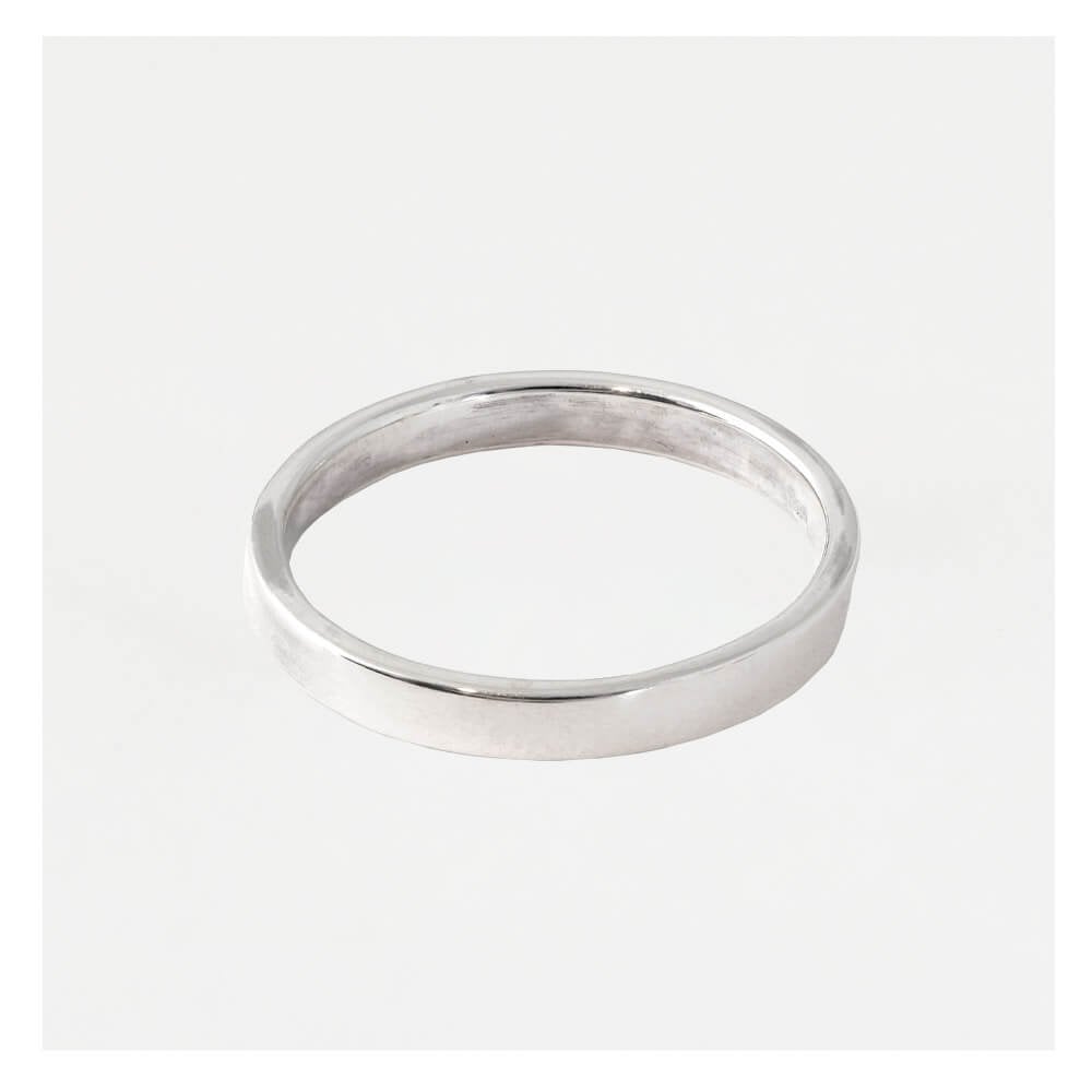 3mm Rounded Court Mens Ring