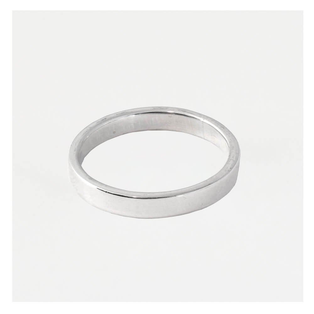 3mm Flat Court Ladies Ring
