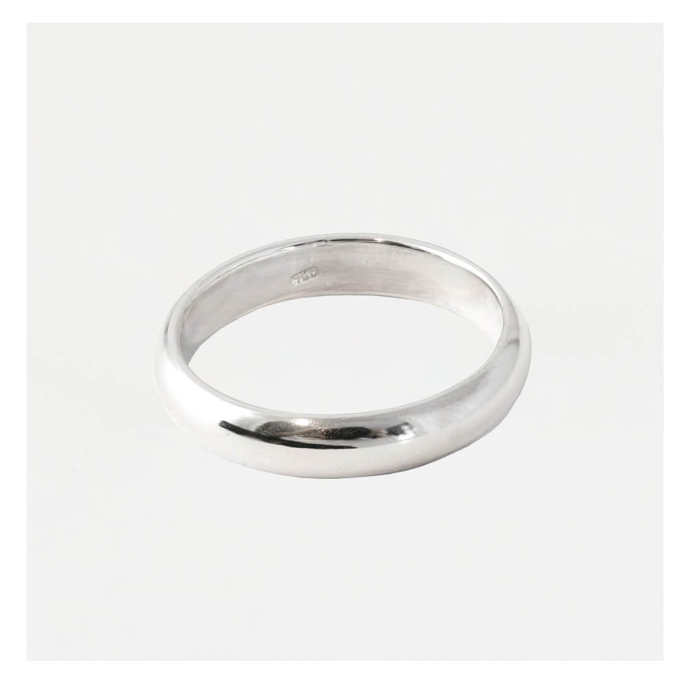 4mm Rounded Court Ladies Ring