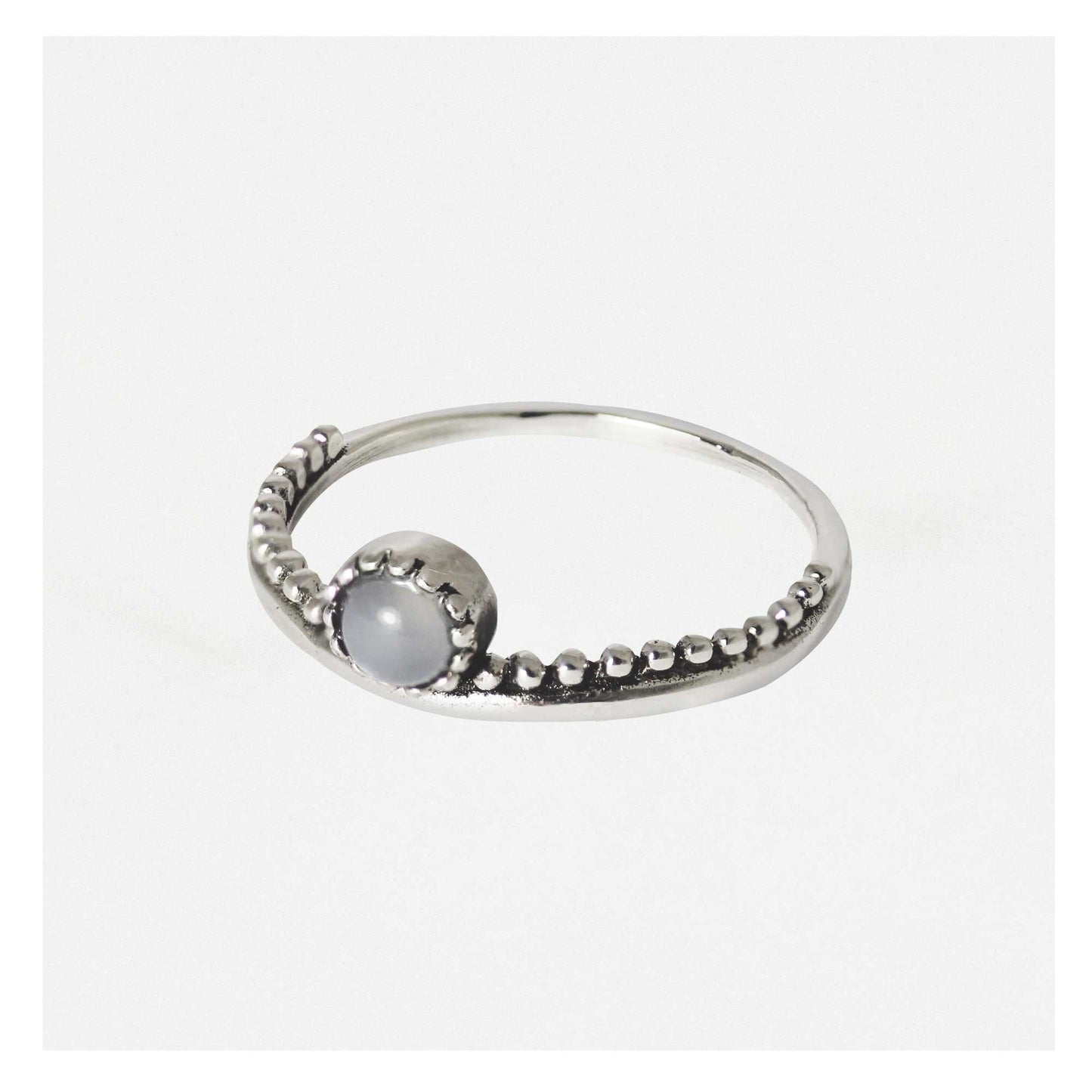Sterling Silver Bobble Ring