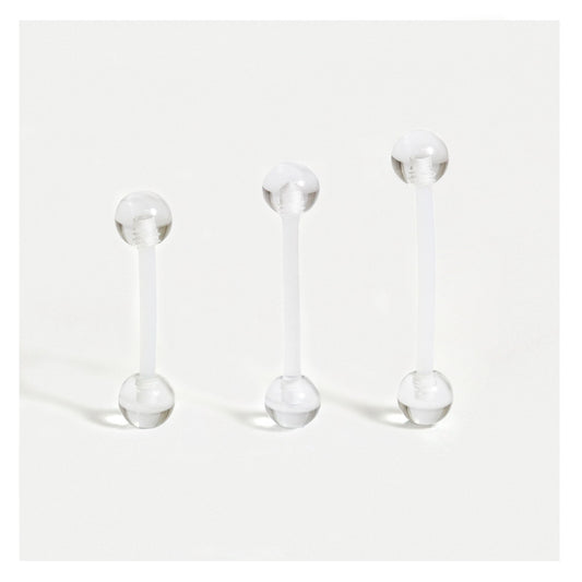 Straight Barbell Piercing Retainer - 1.6mm