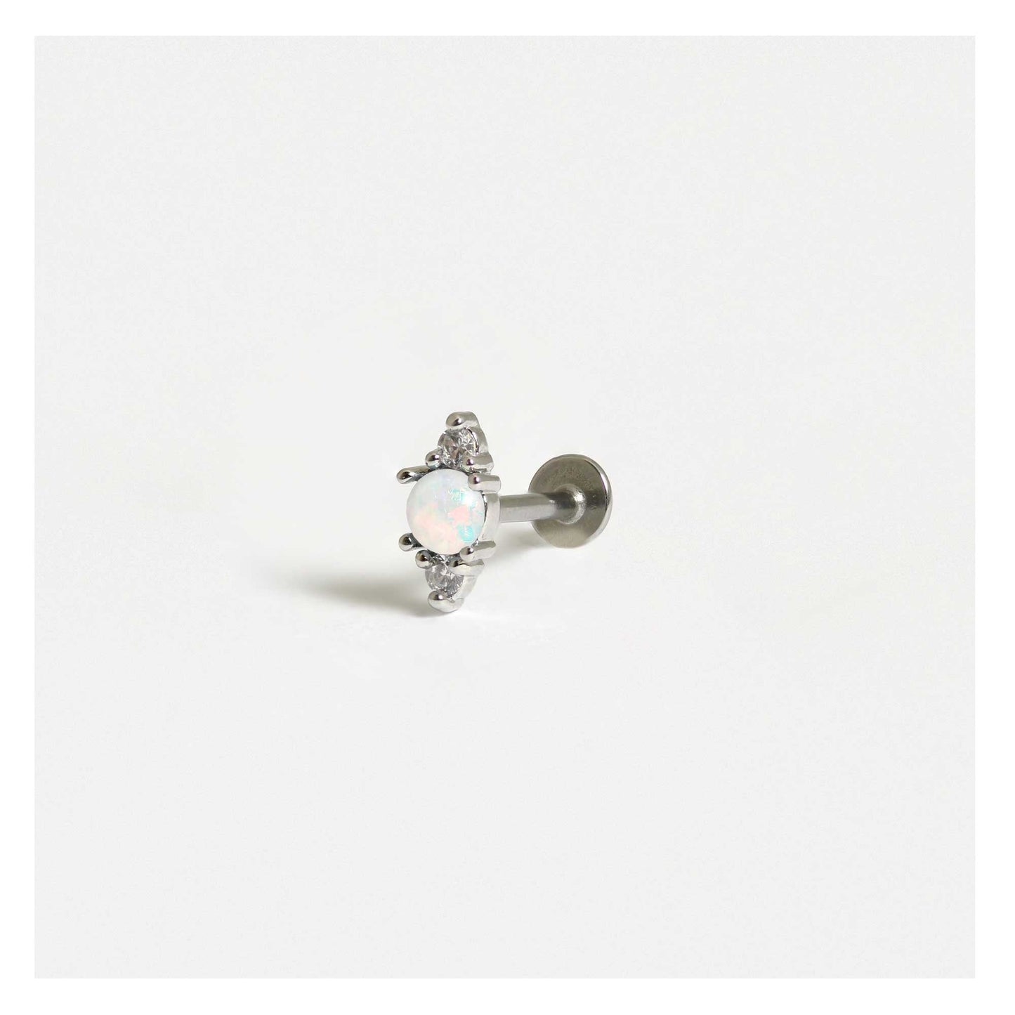 Steel Persephone Opal Labret