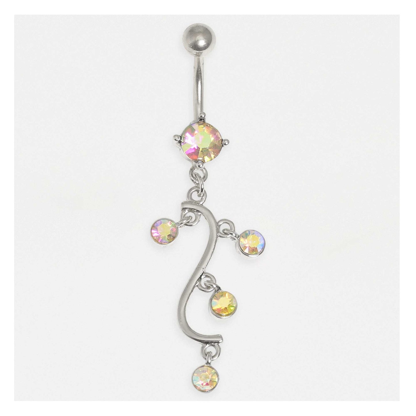 Abstract Swirl Belly Bar