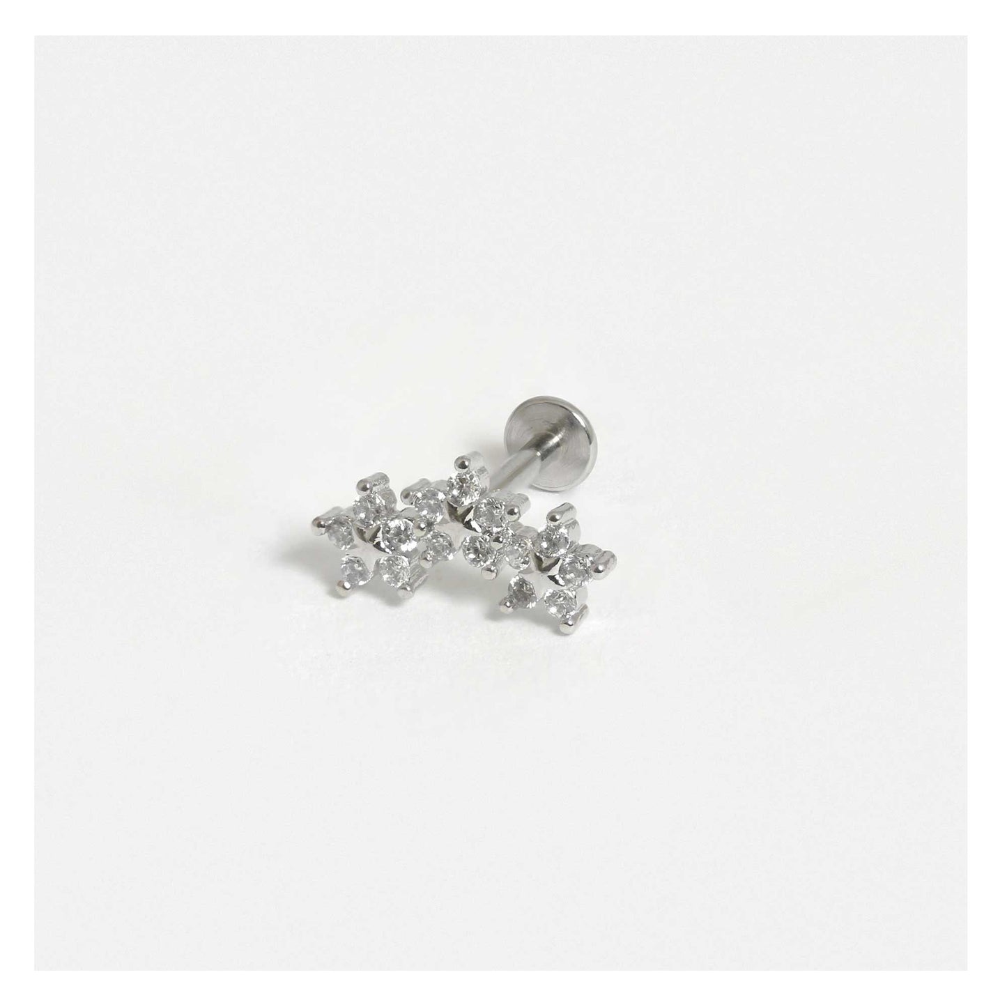 Steel Wild Daisies Labret