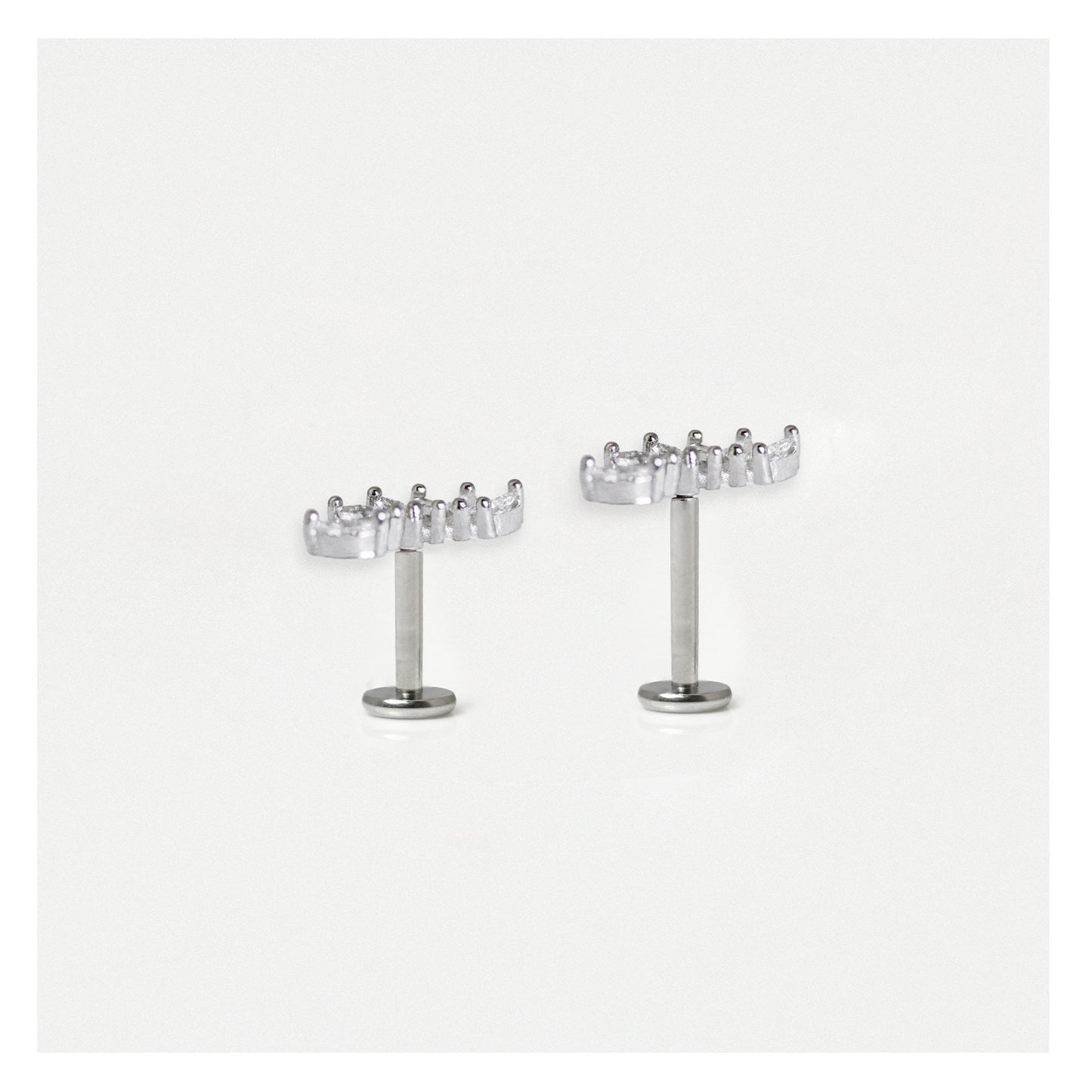 Steel Allure Flatback - Internally Threaded