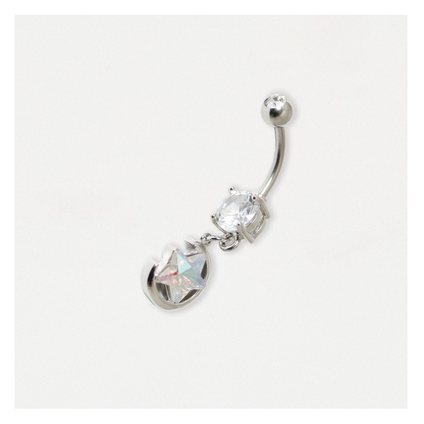 Belly Bar with Starburst Charm