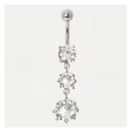 Tumbling Crystals Belly Bar