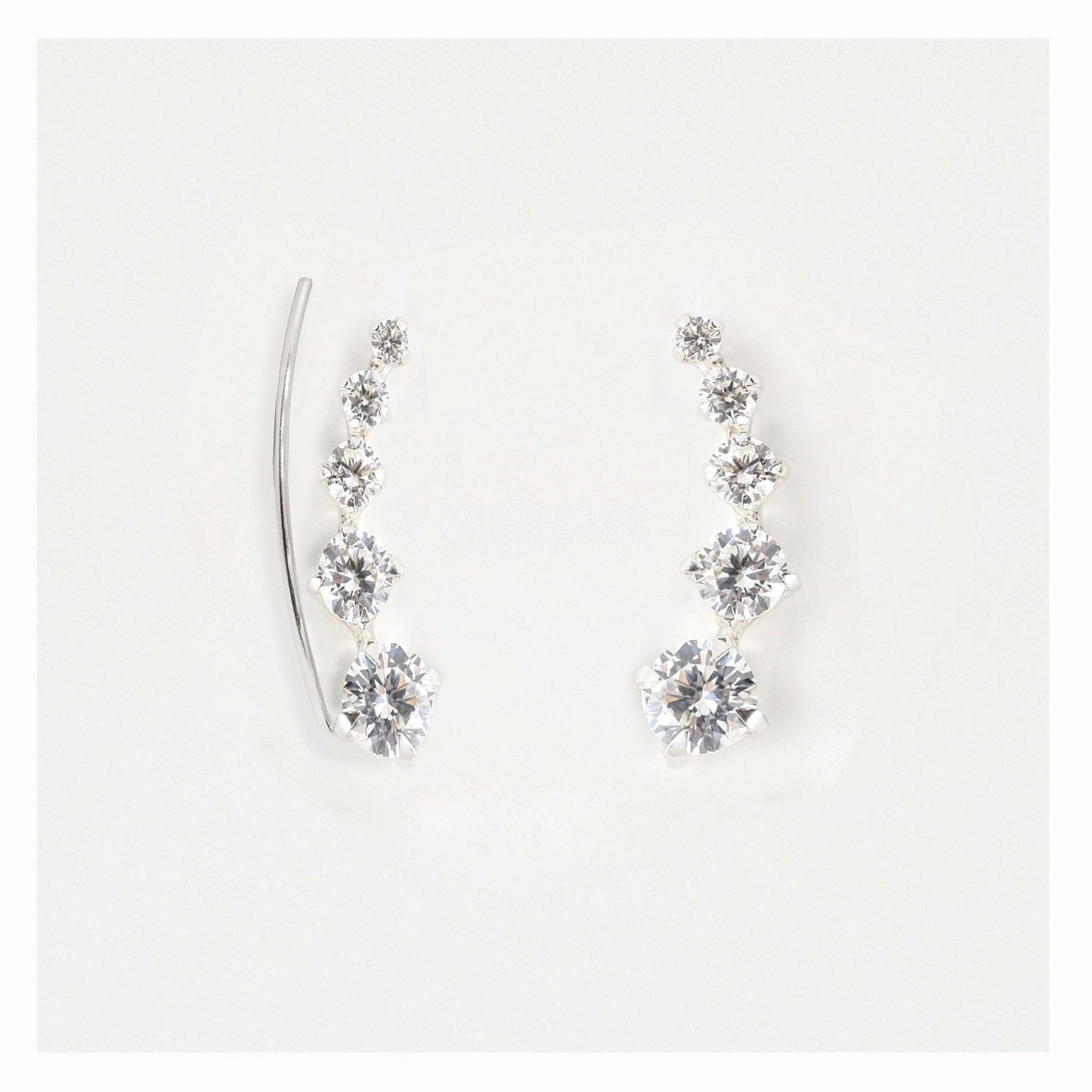 Diamond Dancer Ear Climber