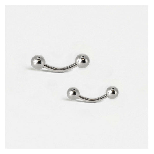Titanium Curved Barbell - 1.2mm
