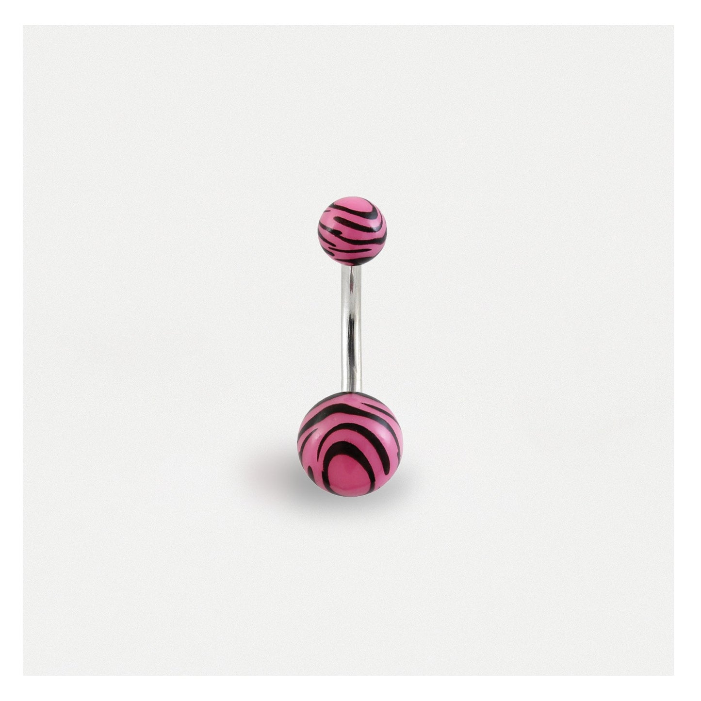 Zebra Print Belly Bar