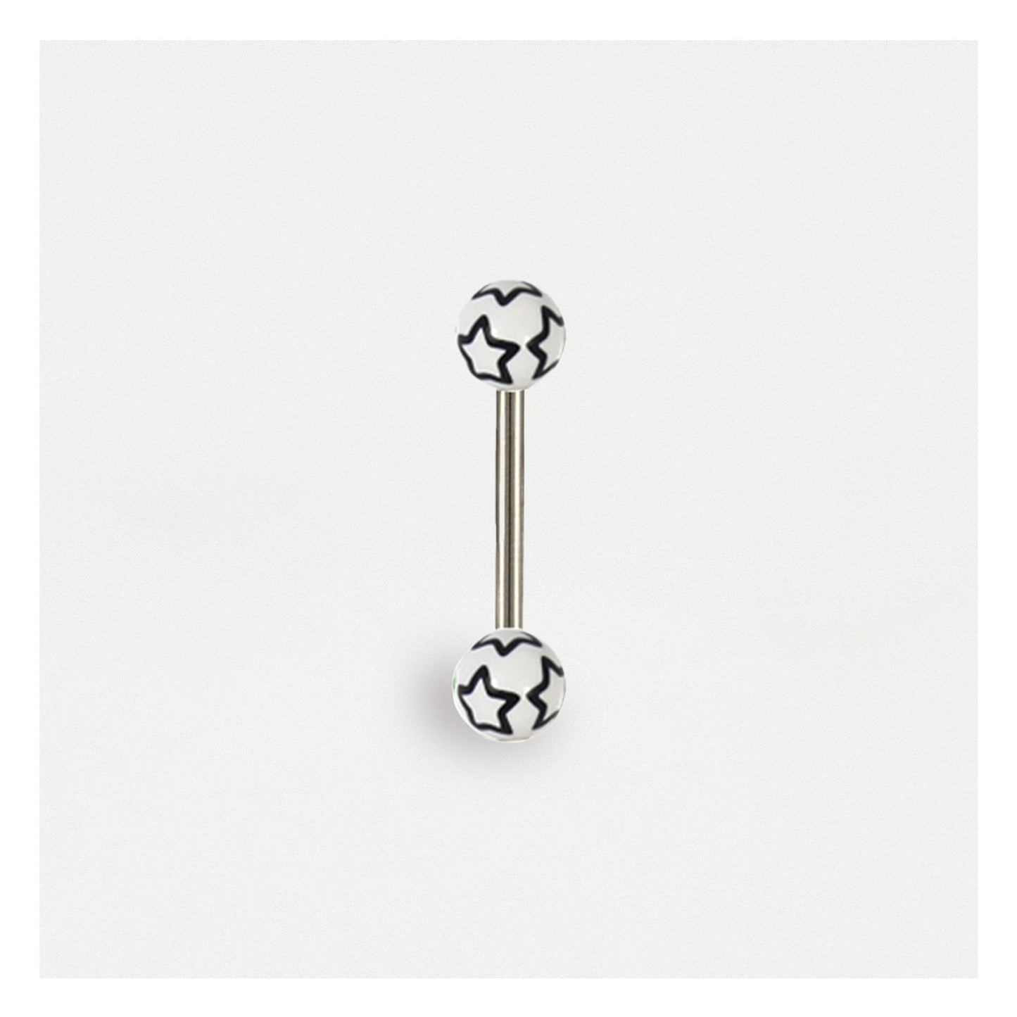 Star Spangled Straight Barbell