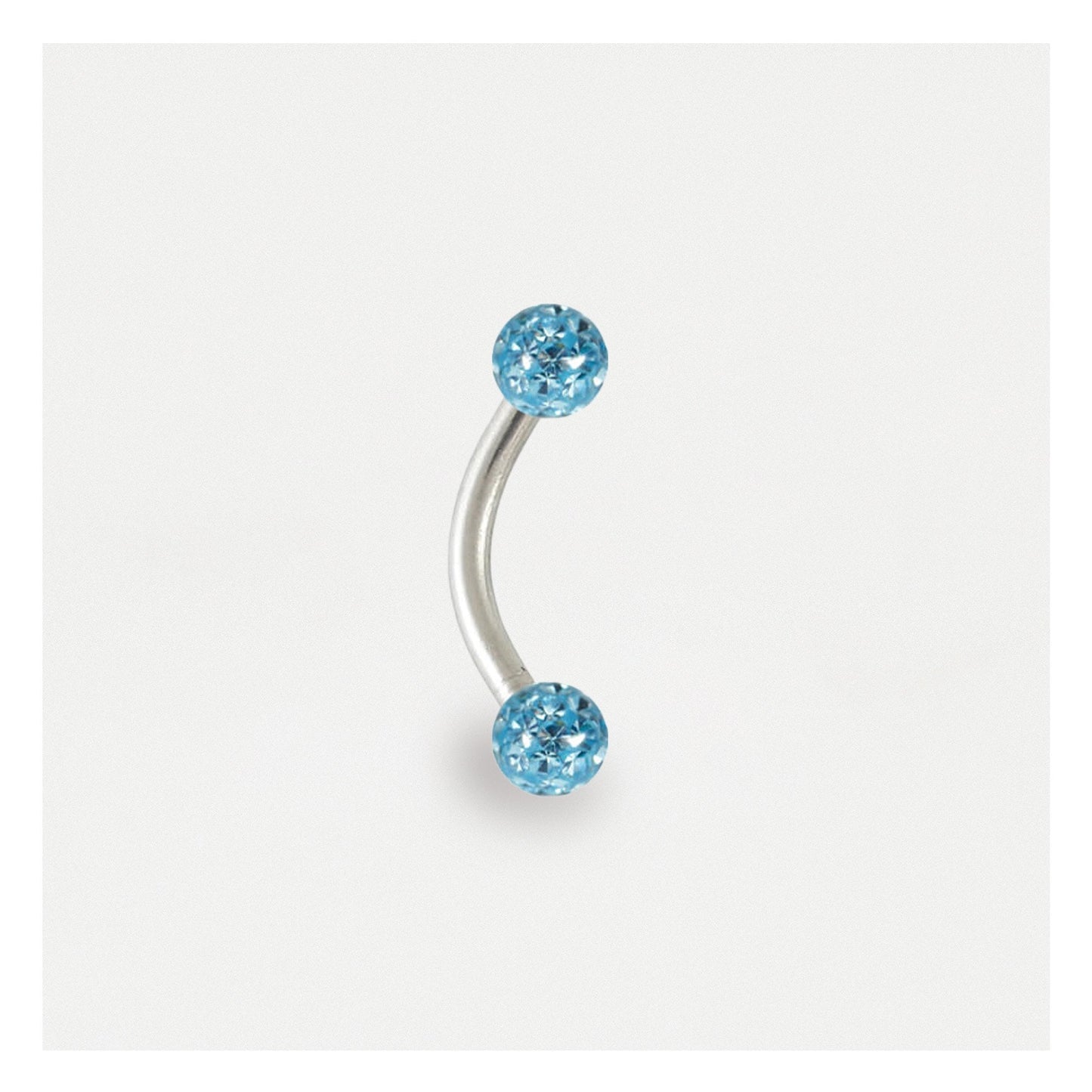 Steel Disco Curved Barbell - 1.2mm