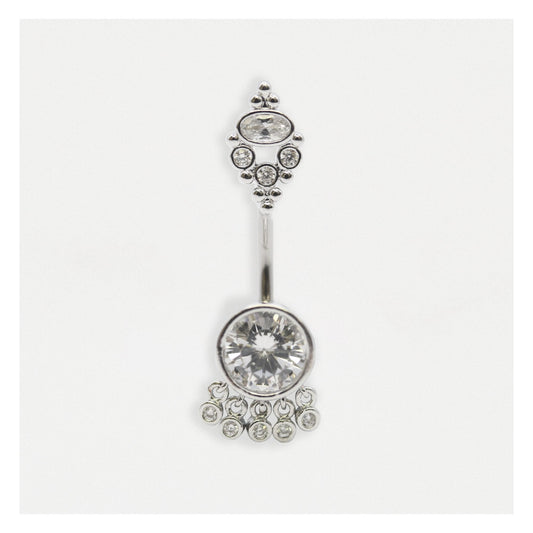 Steel Noura Navel Bar