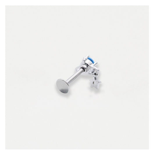 Steel Twinkle Planet Labret