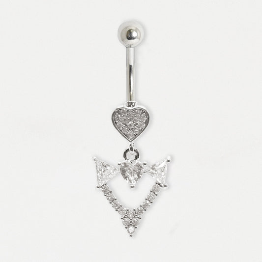 Steel Knot of Love Belly Bar