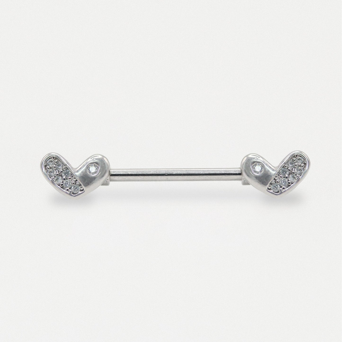 Steel Heartfelt Harmony Nipple Bar