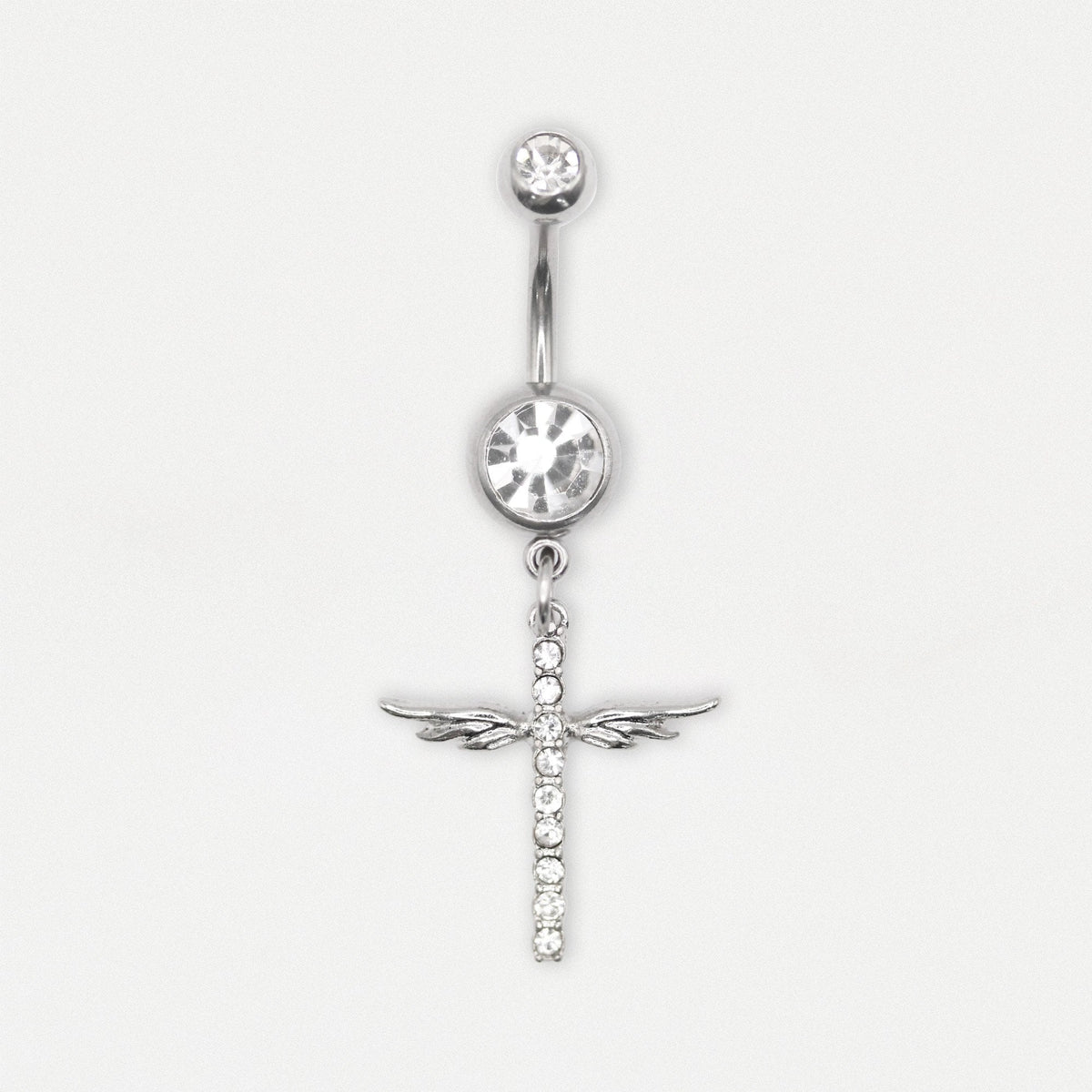 Steel Guardian Angel Belly Bar