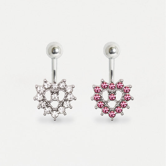 Steel Love's Embrace Belly Bar
