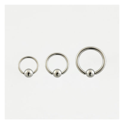 Titanium Ball Closure Ring (BCR) - 1.2mm & 1.6mm