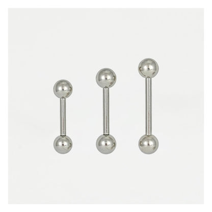 Titanium Straight Barbell - 1.2mm & 1.6mm