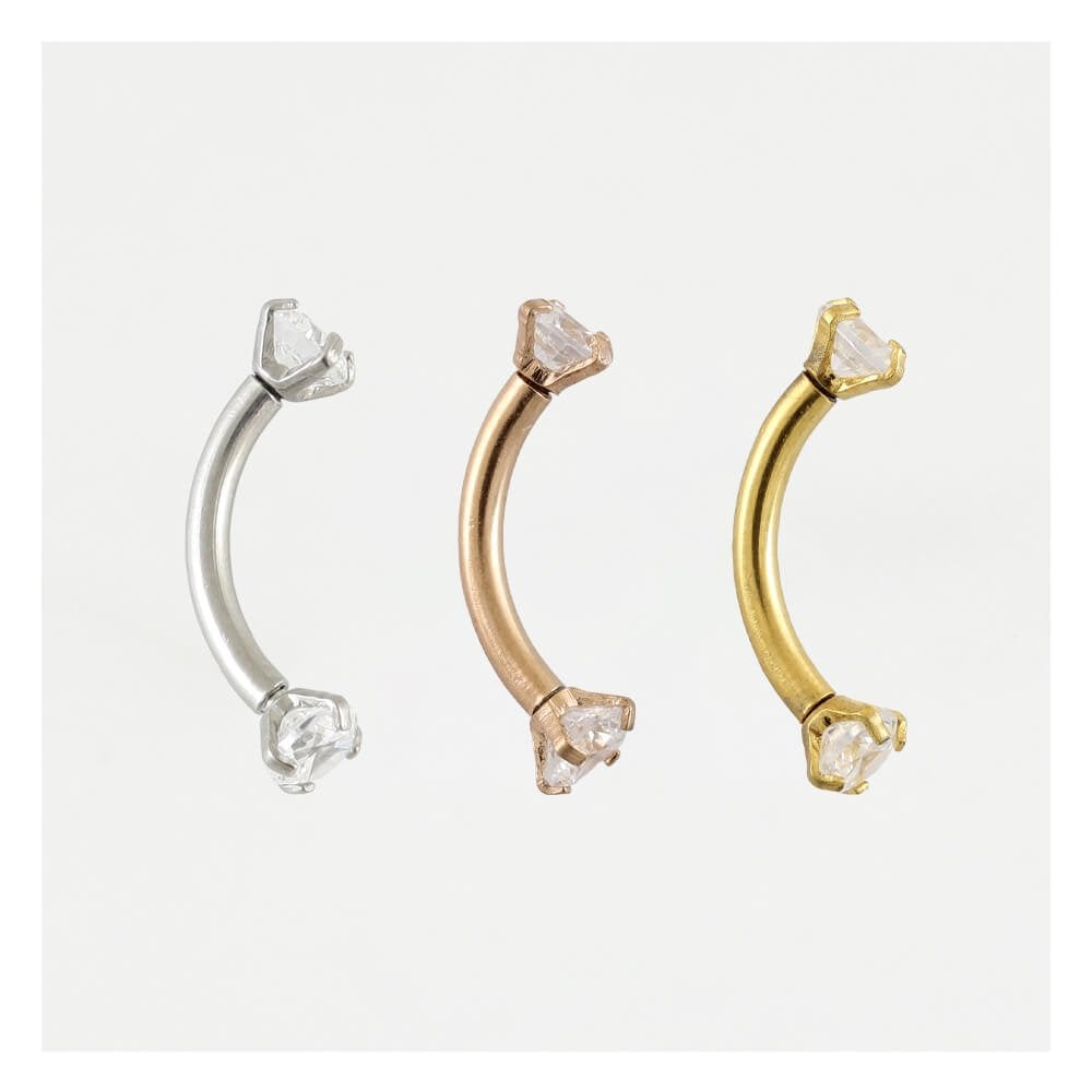 Clawset Curved Barbell -1.2mm