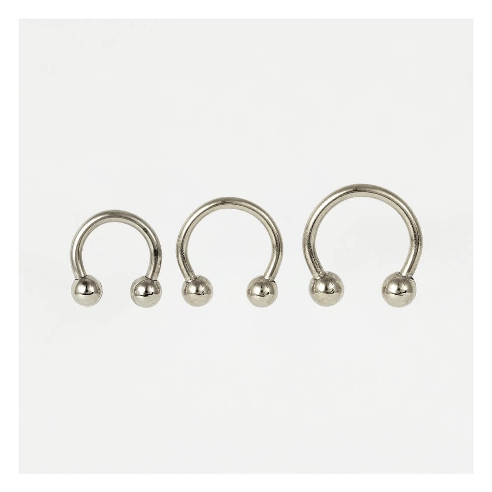 Steel Horseshoe / Circular Barbell (CBB) - 1.2mm & 1.6mm
