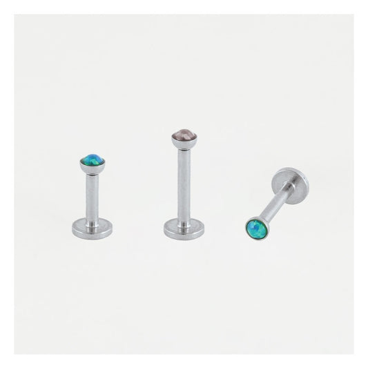 Opal Round Labret