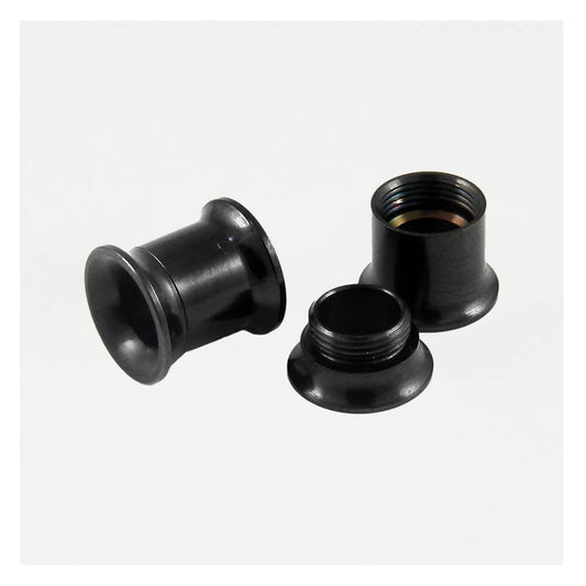 Black 2-Part Flared Tunnel - 3mm - 10mm