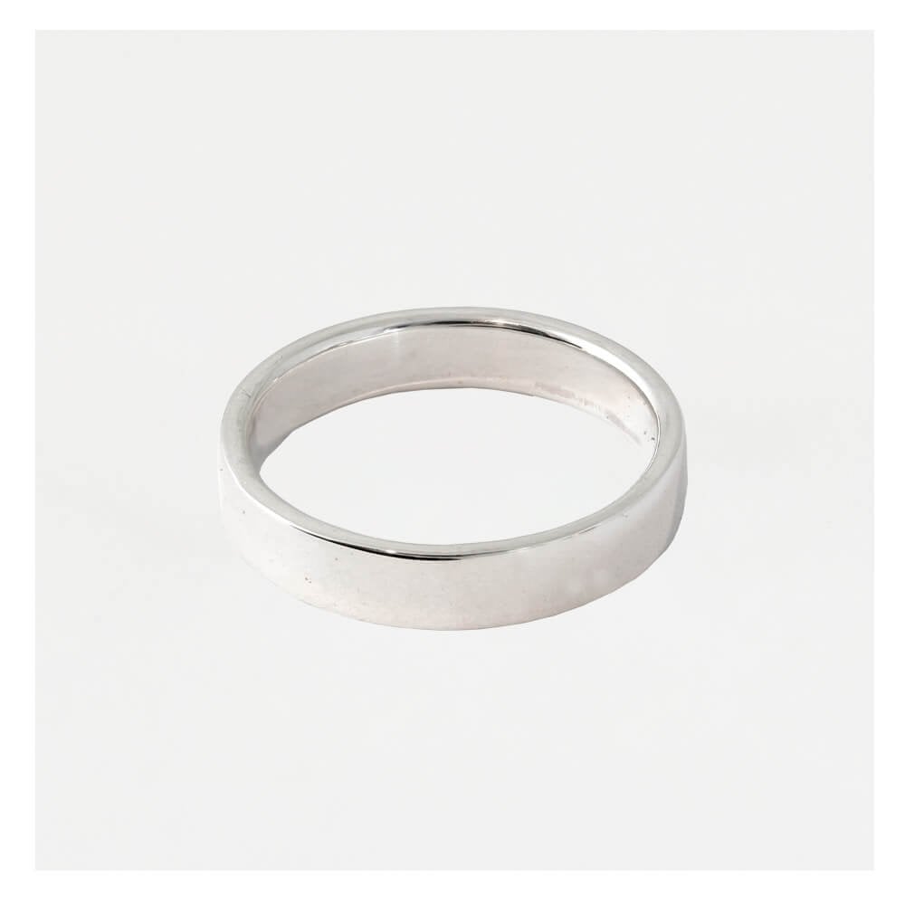 4mm Flat Court Ladies Ring
