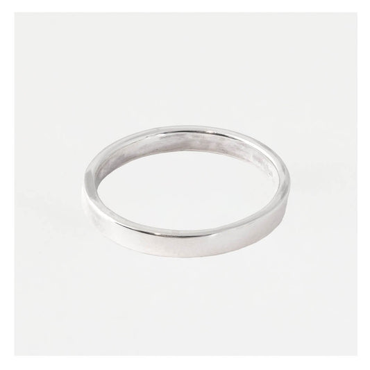3mm Flat Court Mens Ring