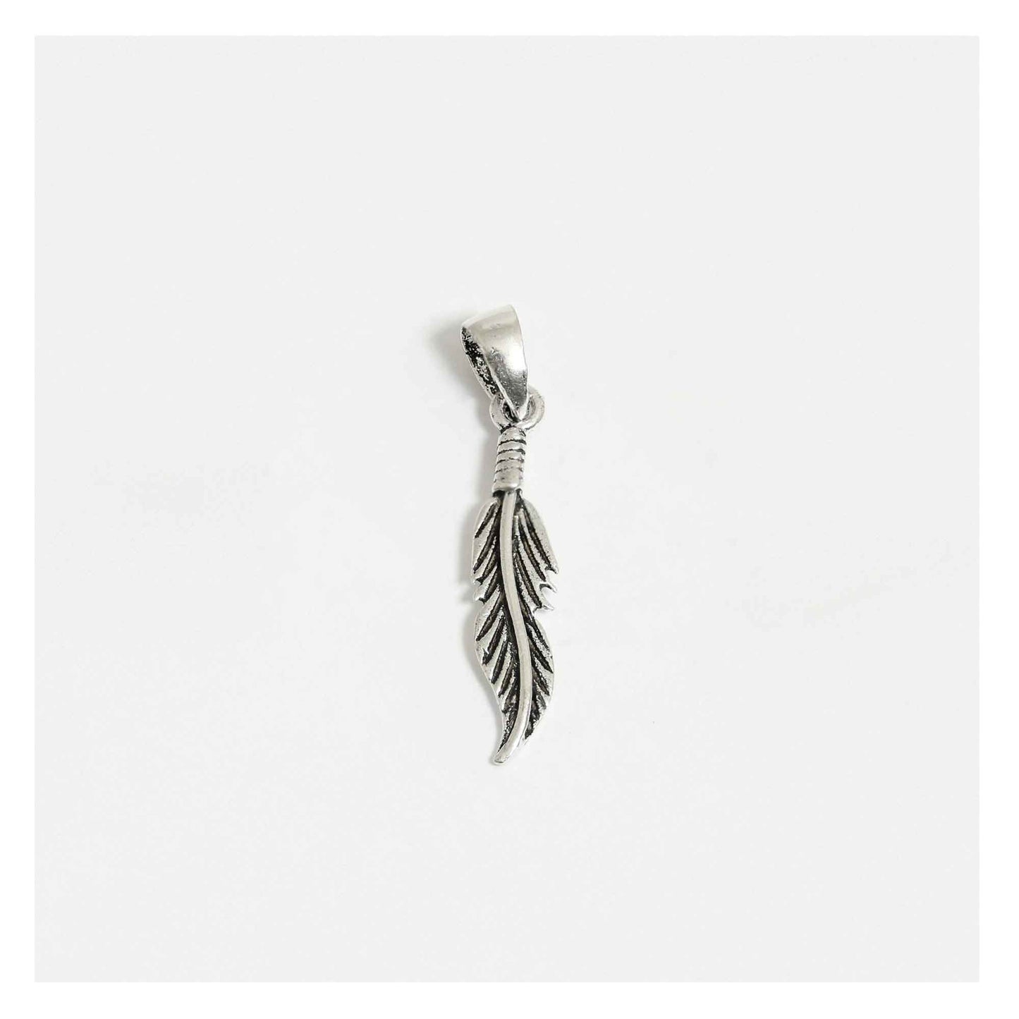 Single Feather Pendant