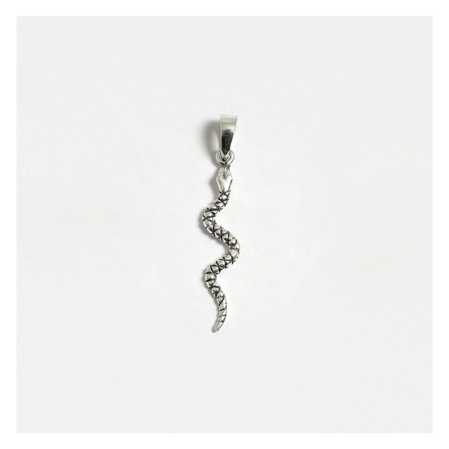 Skinny Snake Pendant Charm