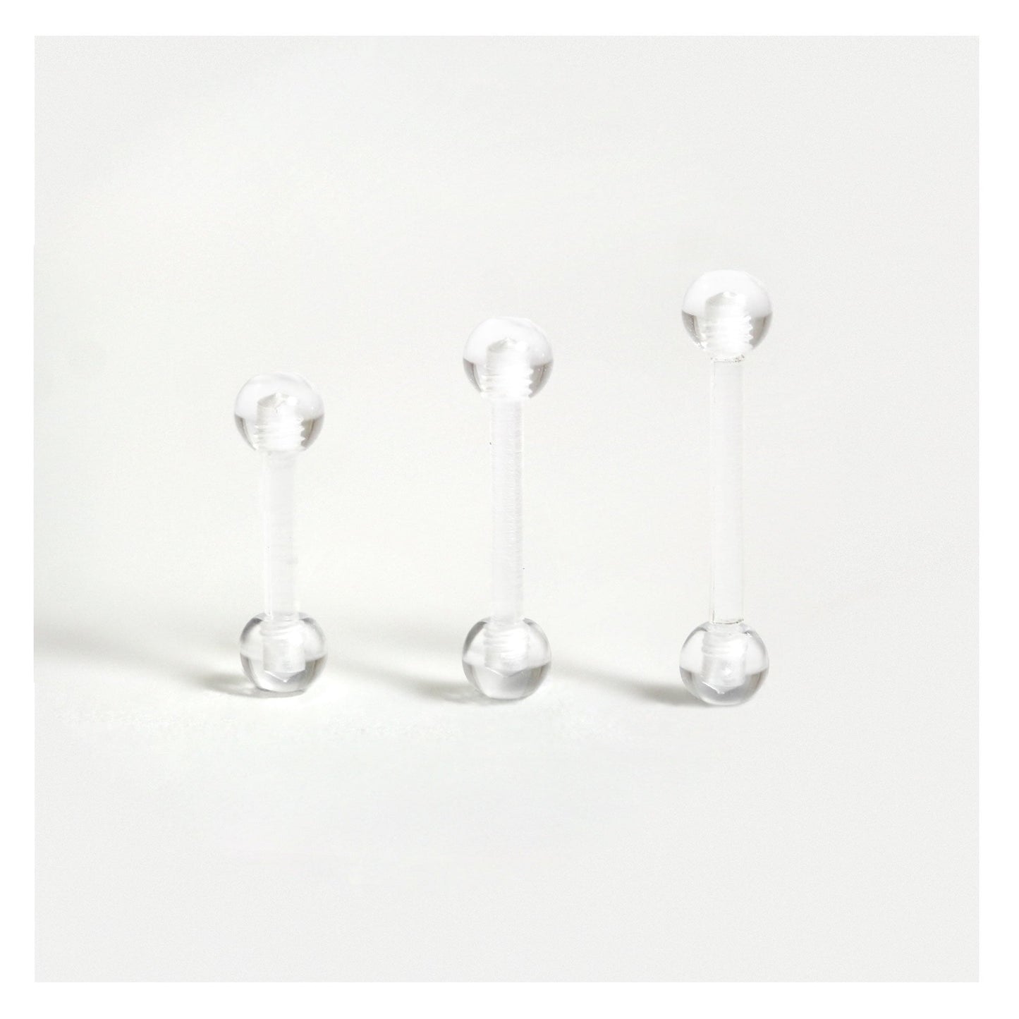 Straight Barbell Piercing Retainer - 1.2mm