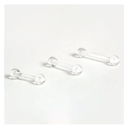 Straight Barbell Piercing Retainer - 1.2mm