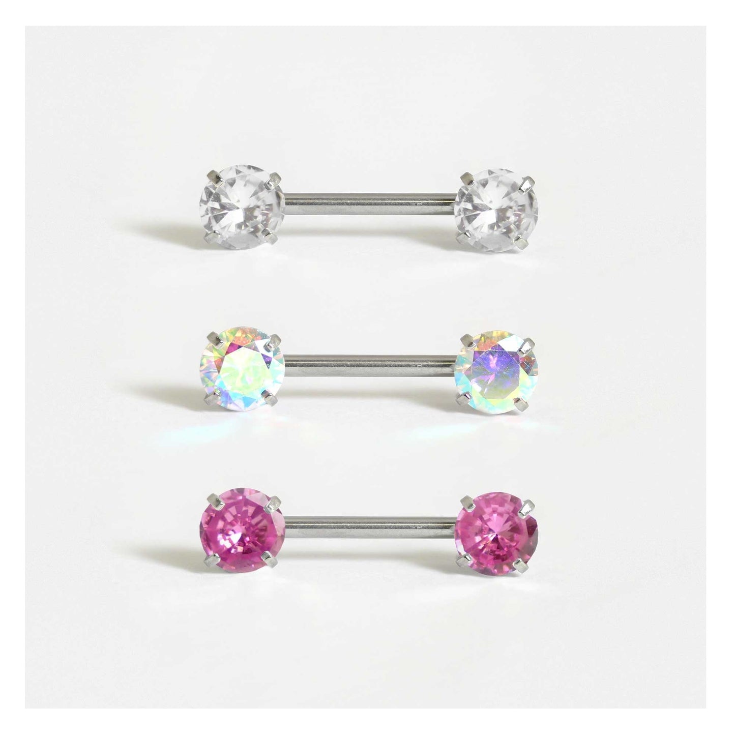 Steel I See You Shining Nipple Bar
