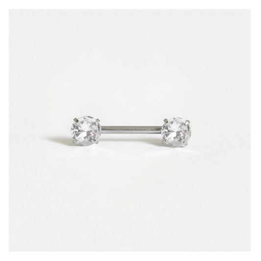 Steel I See You Shining Nipple Bar
