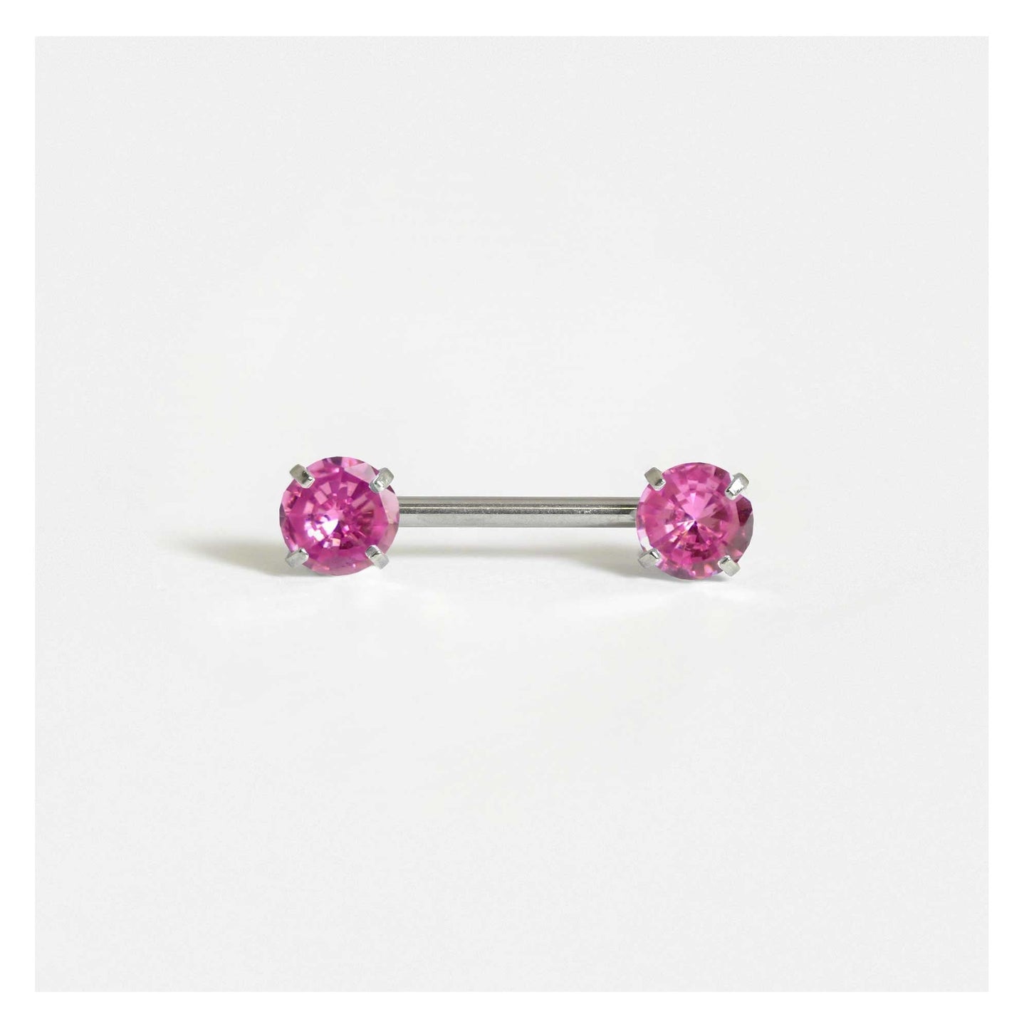 Steel I See You Shining Nipple Bar