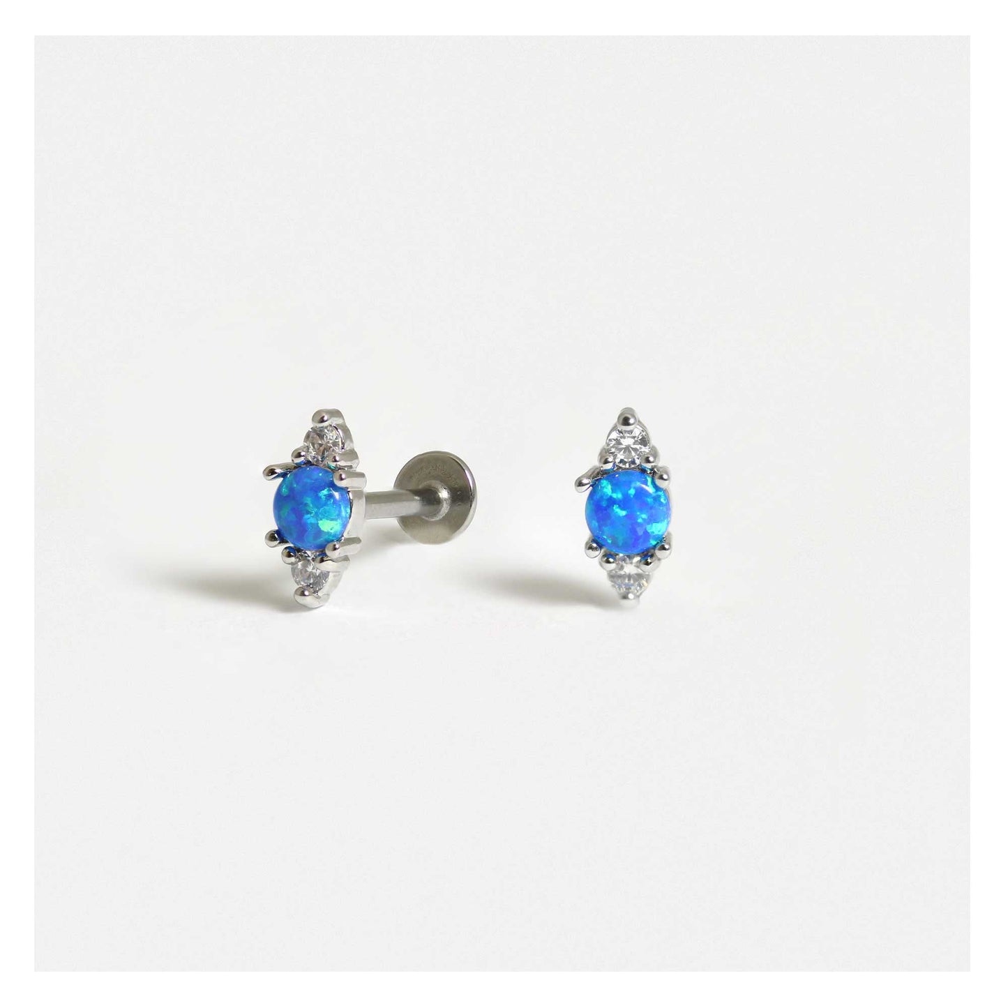 Steel Persephone Opal Labret