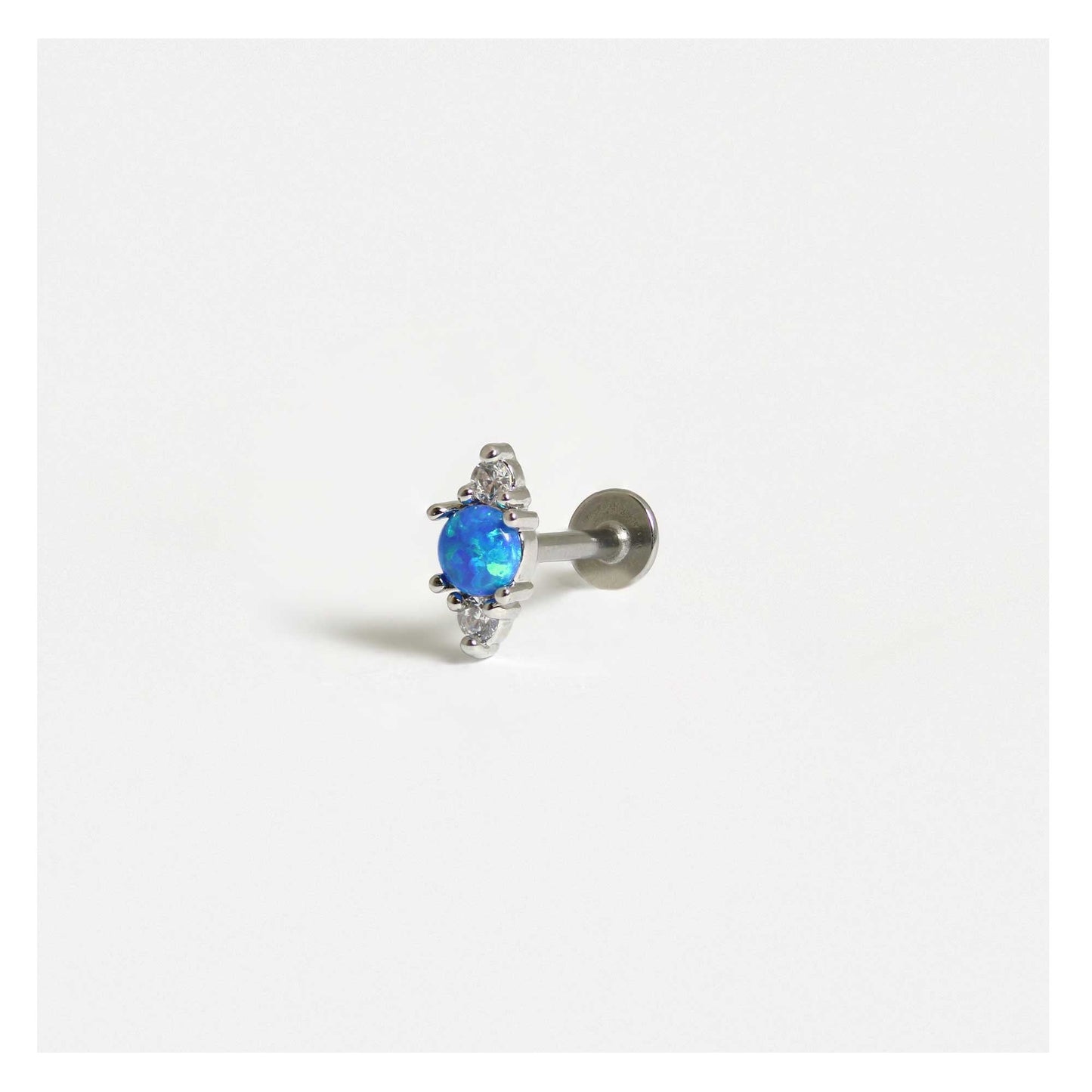 Steel Persephone Opal Labret