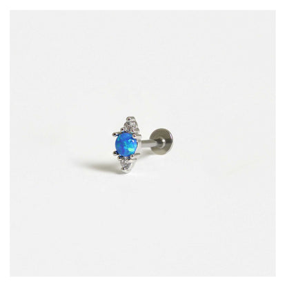 Steel Persephone Opal Labret