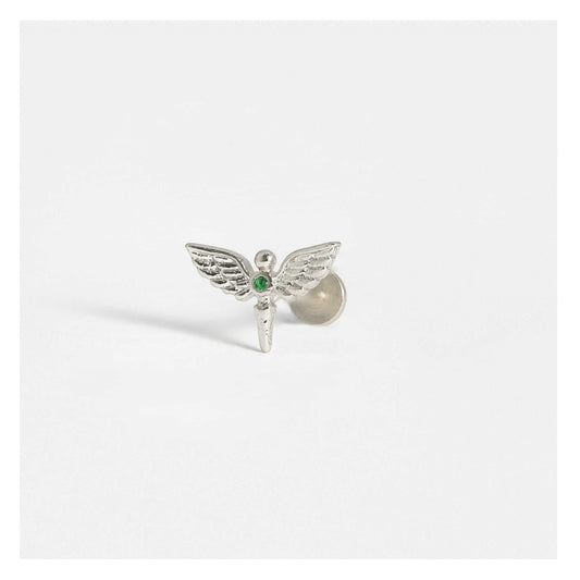 Steel Emerald Eagle Labret