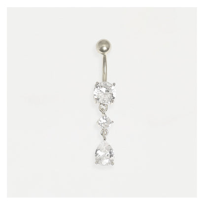 Twinkle Tear drops Belly Bar