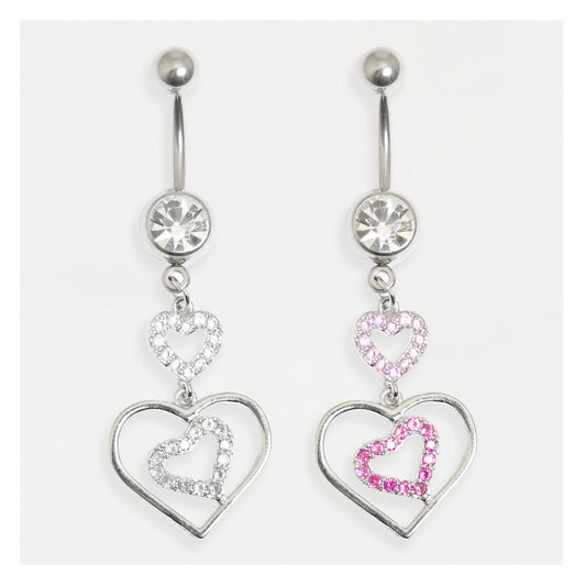 Sweet Heart Frame Belly Bar