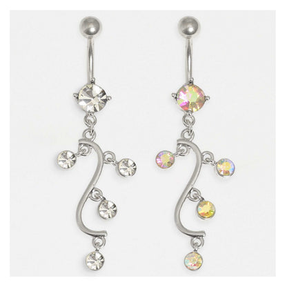 Abstract Swirl Belly Bar