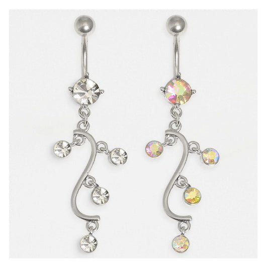 Abstract Swirl Belly Bar