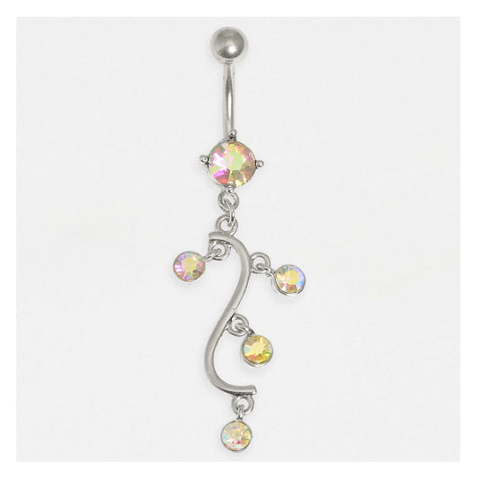 Abstract Swirl Belly Bar