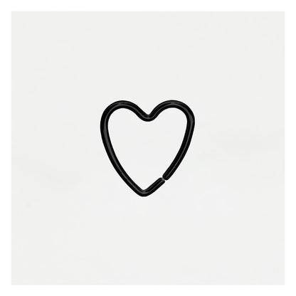 PVD Heart Daith Ring