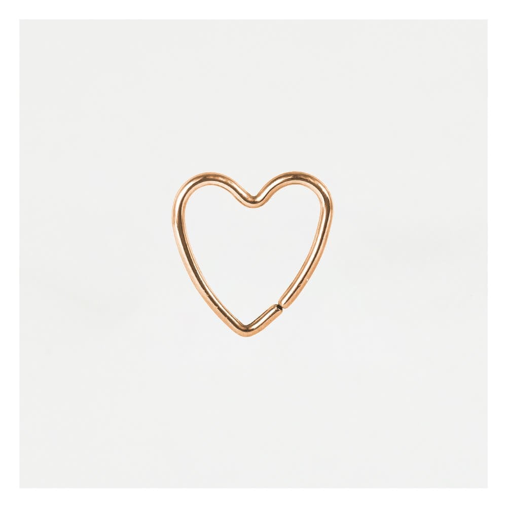 PVD Heart Daith Ring