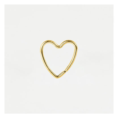 PVD Heart Daith Ring